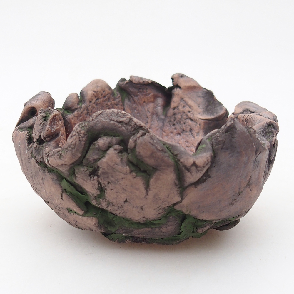 Keramikschale 10 x 9 x 5,5 cm, Farbe grün