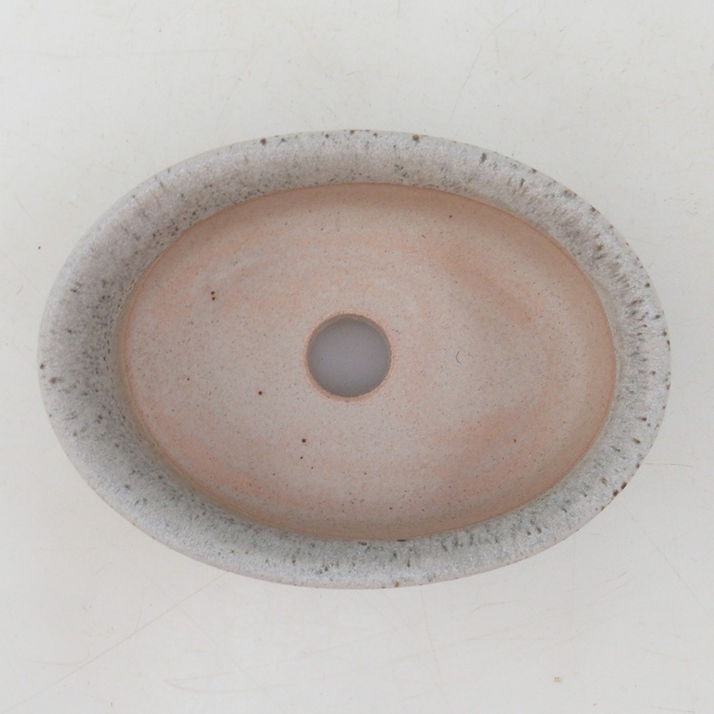 Bonsai-Schale H04 – 10,5 x 7,5 x 3 cm – beige