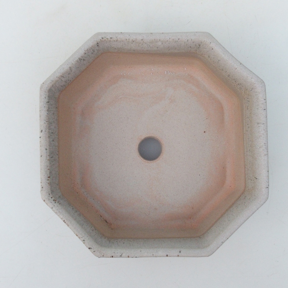 Bonsai-Schale H13 – 12,5 x 12,5 x 4,5 cm - beige