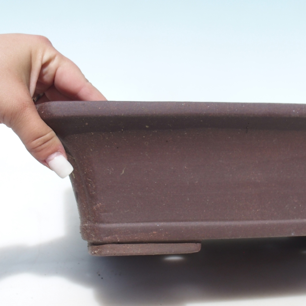 Bonsaischale 42 x 33 x 10 cm - braun