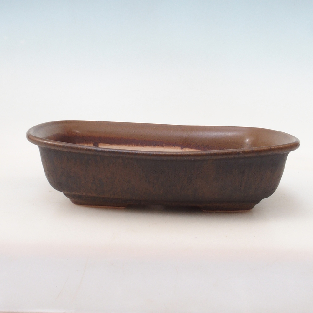 Bonsai-Schale H08 – 25 x 19,5 x 6 cm – braun