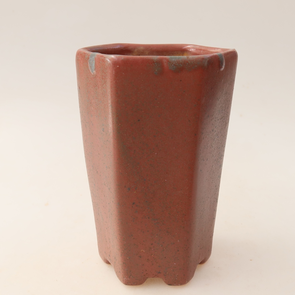 Keramik-Bonsai-Schale 9,5 x 8,5 x 14,5 cm, Farbe: Rosa