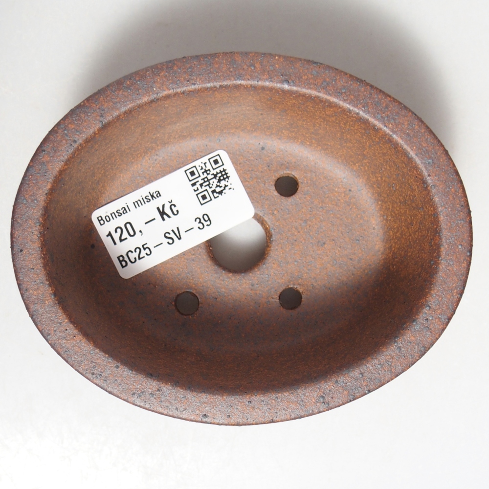 Schale 11 x 9 x 4 cm braun