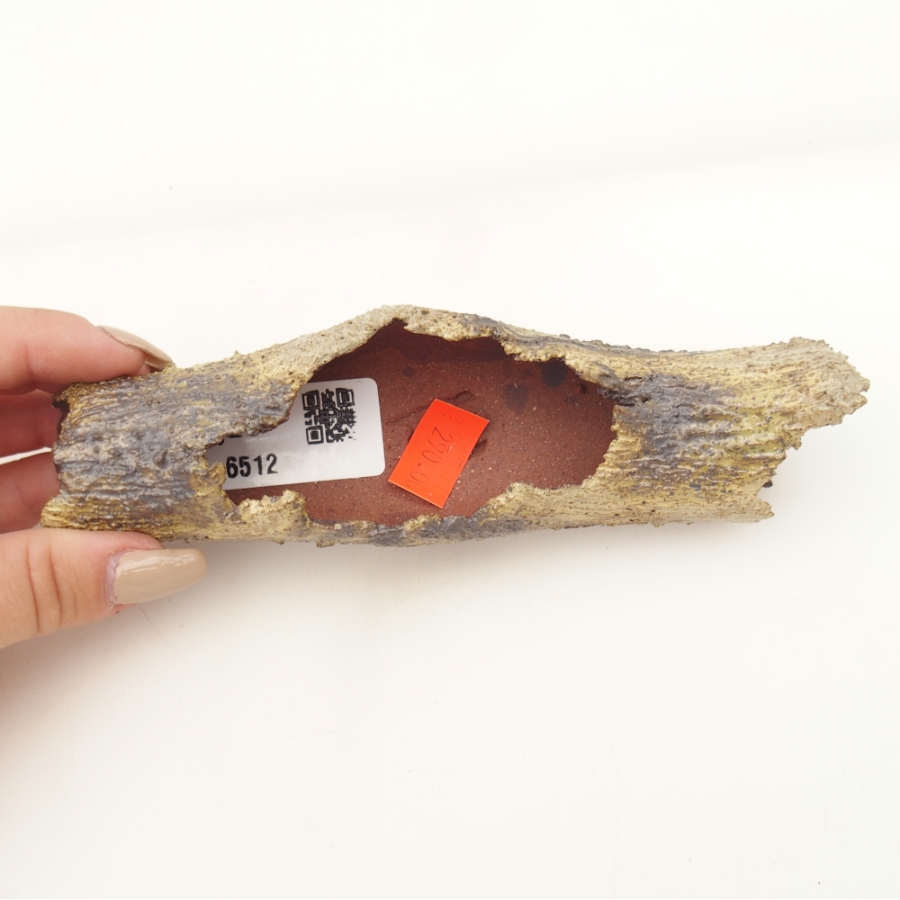 Keramikschale 15 x 4,5 x 3 cm , gelb