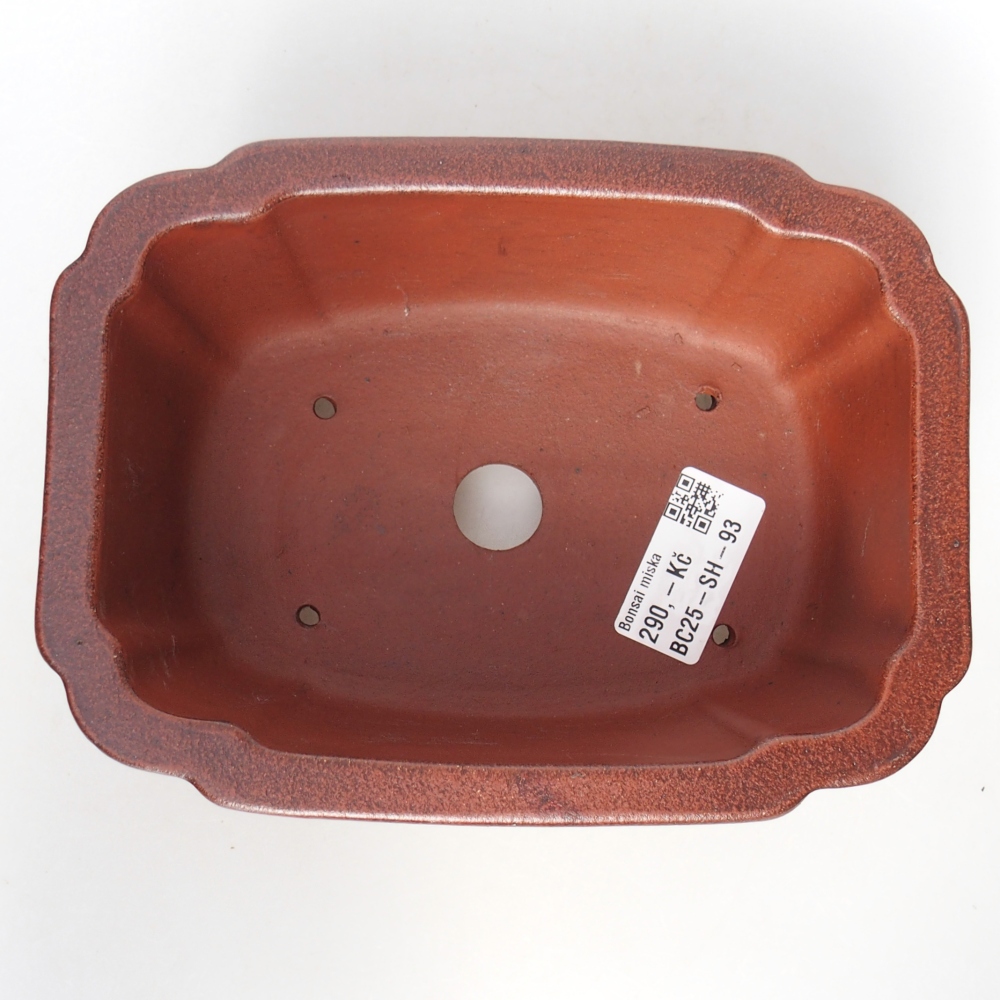 Schale 17,5 x 13 x 7 cm braun