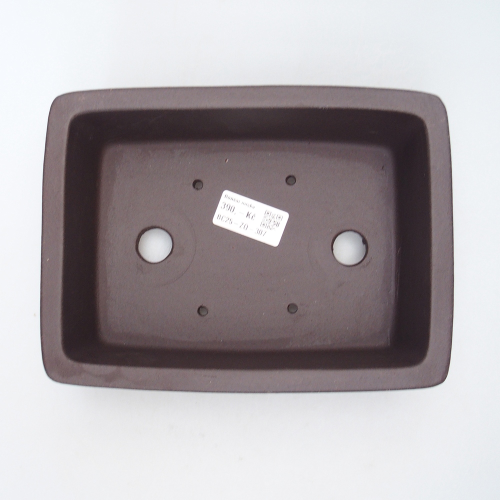 Schale 20 x 15,5 x 7 cm braun