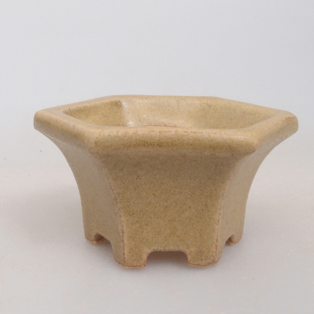 Mini-Bonsaischale 4,5 x 4,5 x 2,5  cm, Farbe braun