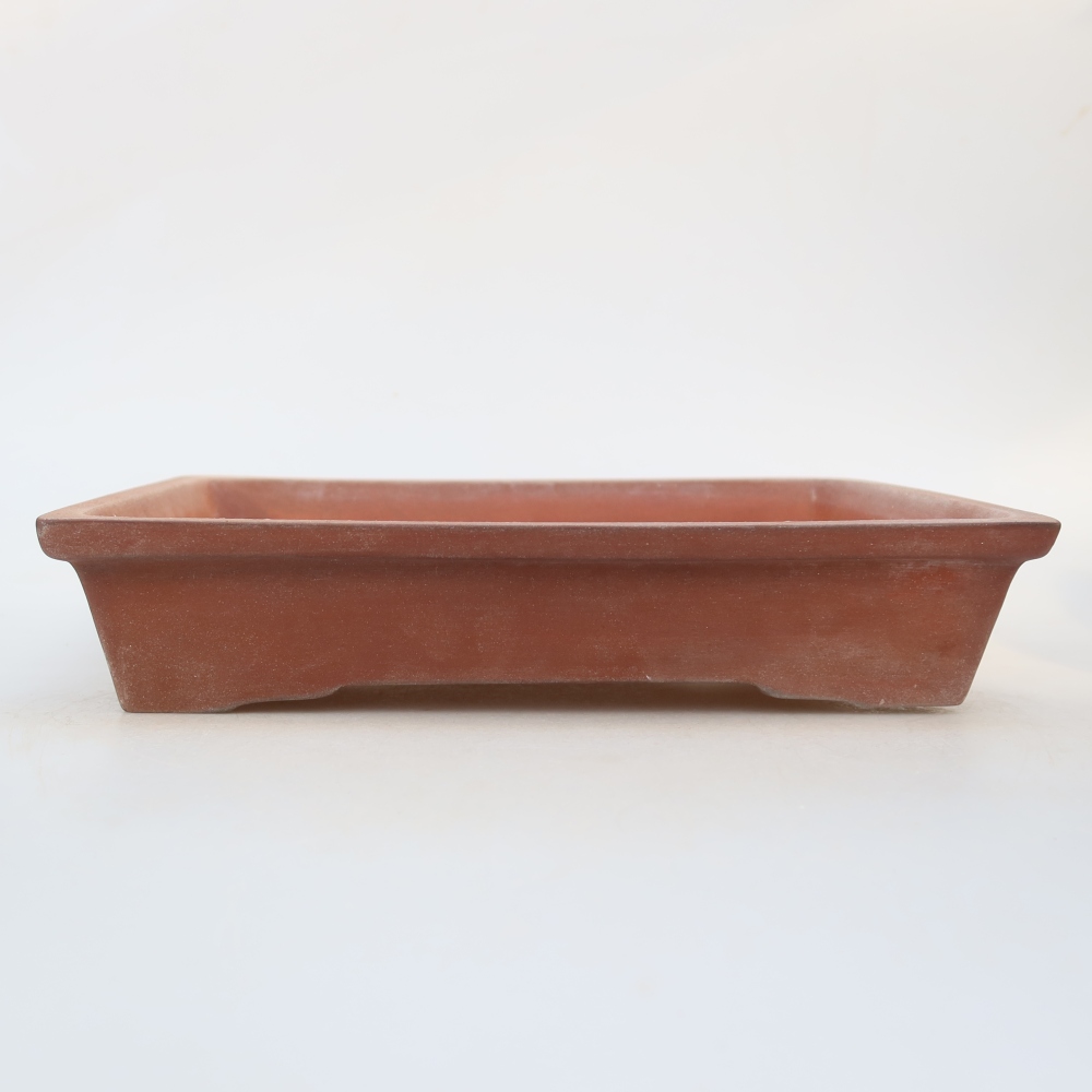 Keramikschale  26 x 20 x 5 cm, Farbe: Ziegelrot