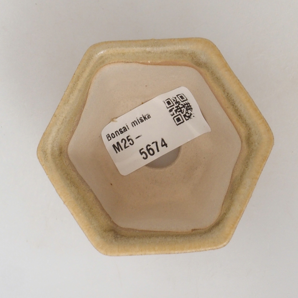 Mini-Bonsaischale 7 x 7 x 5  cm, Farbe braun