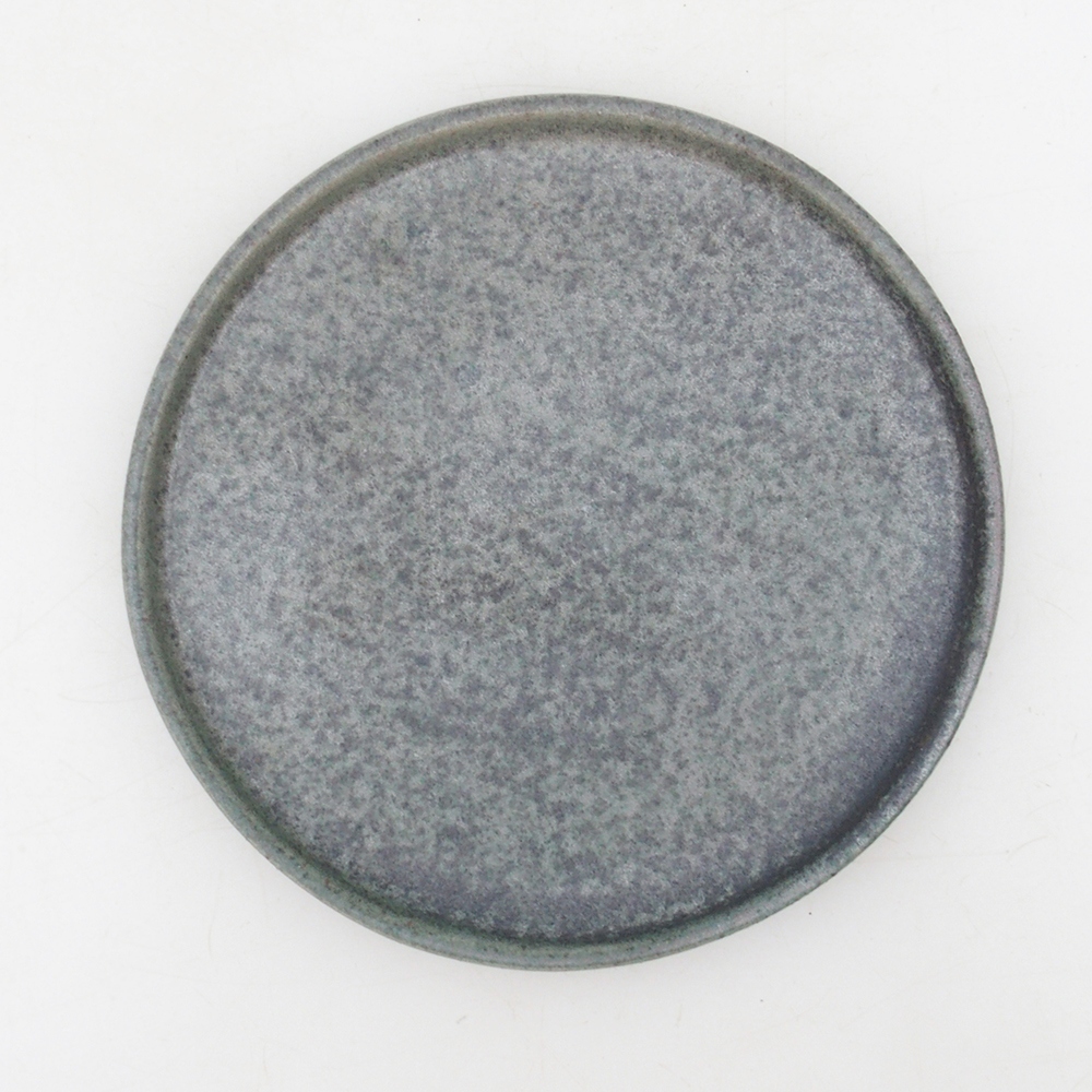 Bonsai-Schale rund D6-L – 13,5 x 13,5 x 1 cm – grün