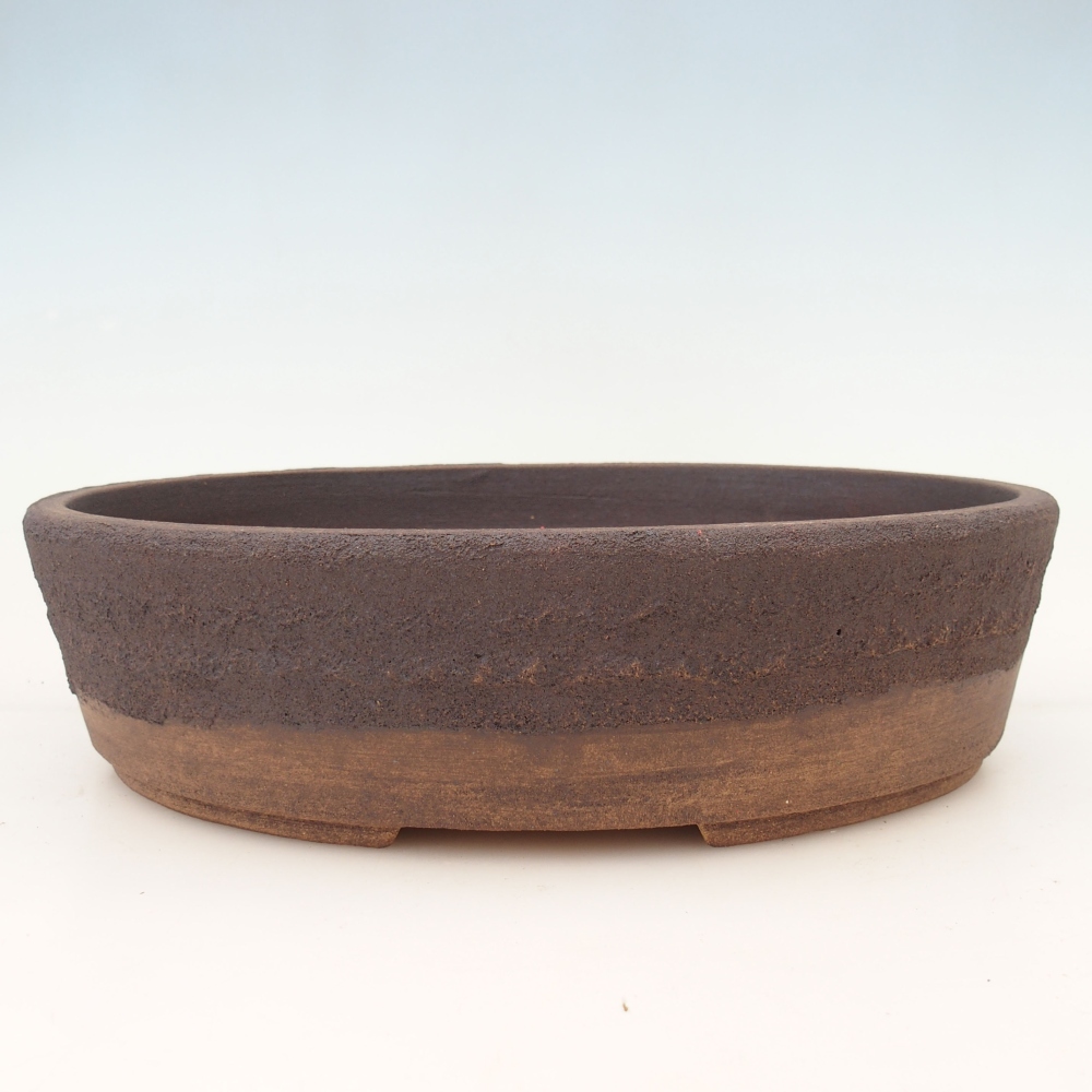 Bonsaischale 32,5 x 25,5 x 8,5 cm , Farbe braun