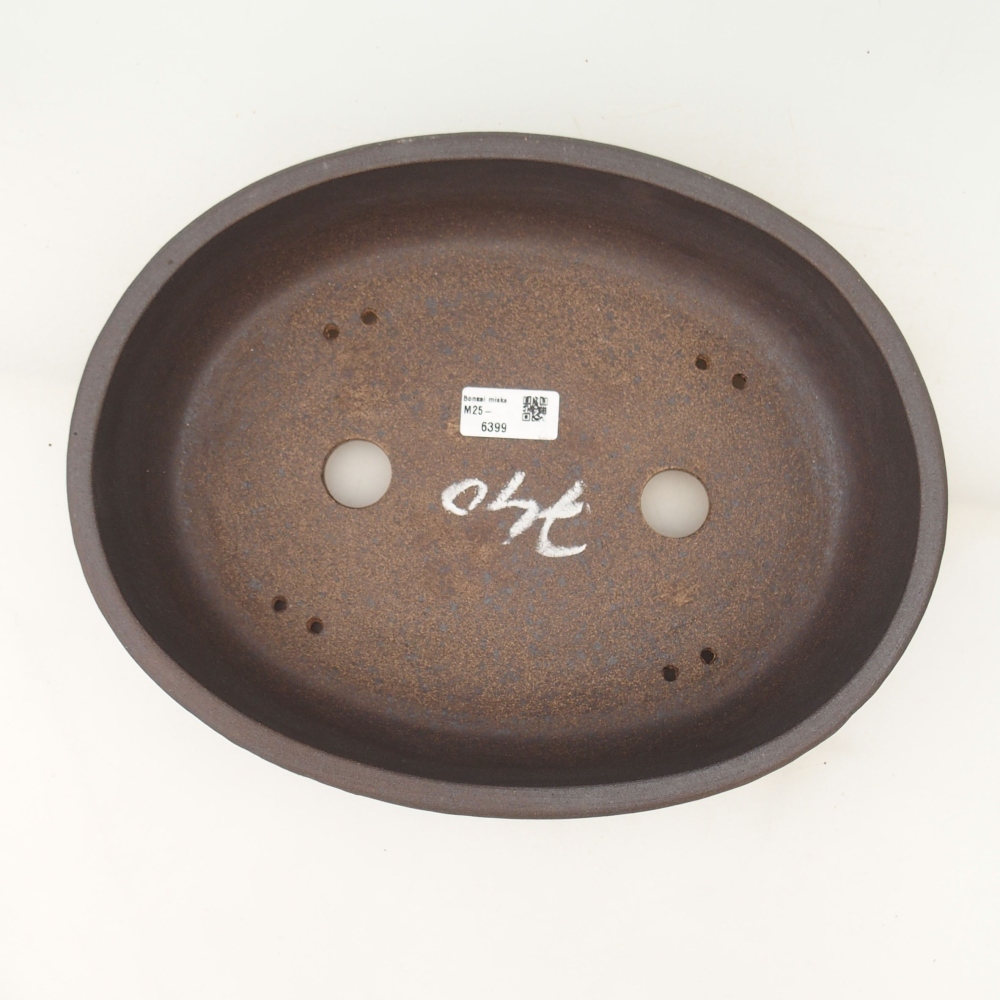 Bonsaischale 32,5 x 25,5 x 8,5 cm , Farbe braun