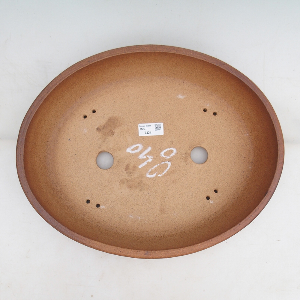 Bonsaischale 39 x 31 x 8,5 cm , Farbe braun