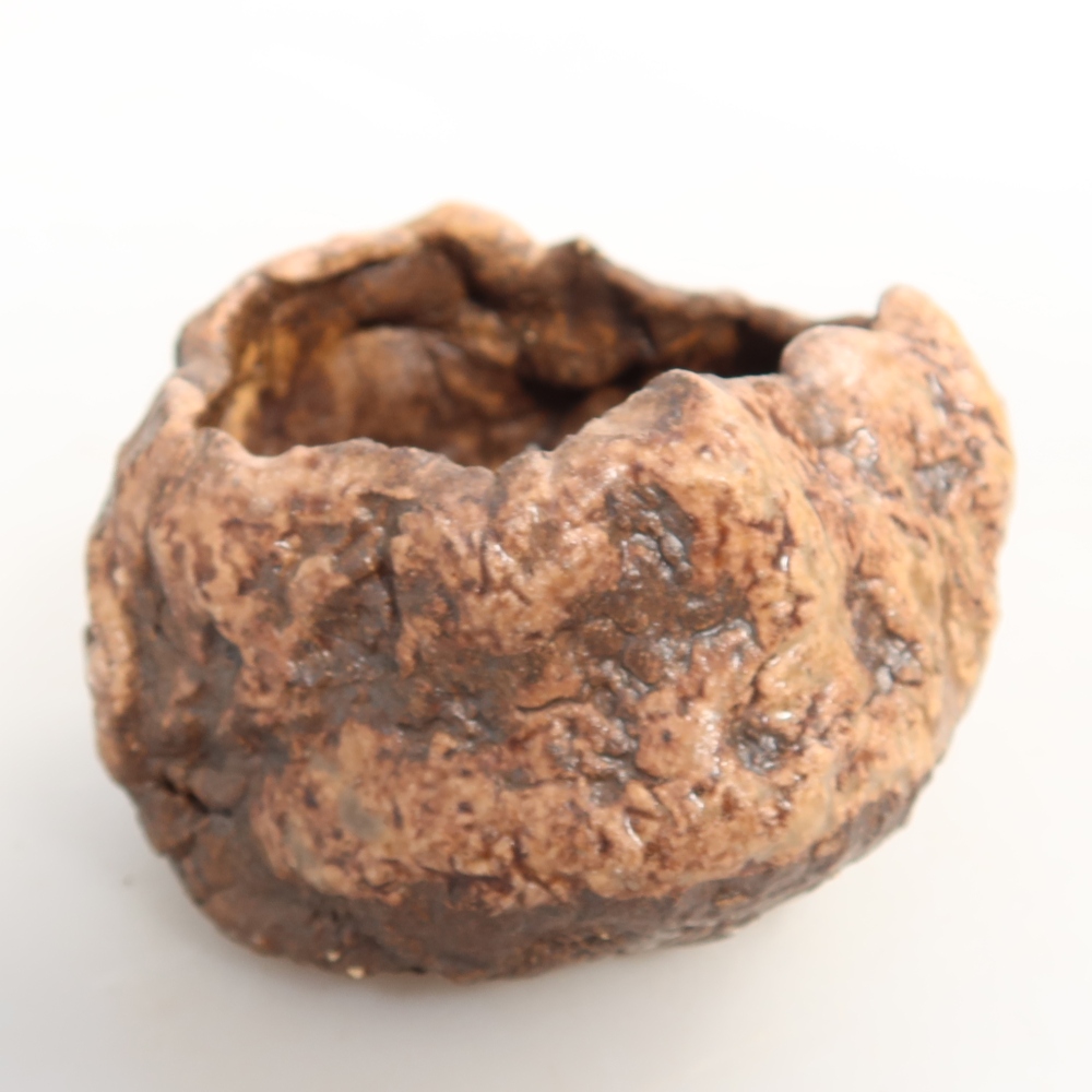 Keramikschale  7 x 6 x 5 cm, Farbe: braun
