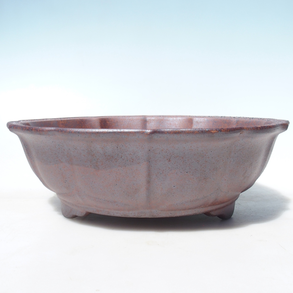 Schale 30 x 30 x 10 cm braun