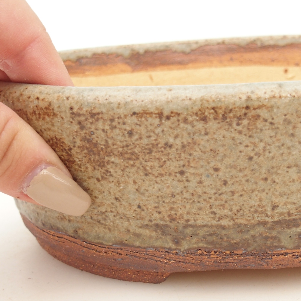 Bonsaischale 20 x 16 x 6,5 cm , Farbe blau