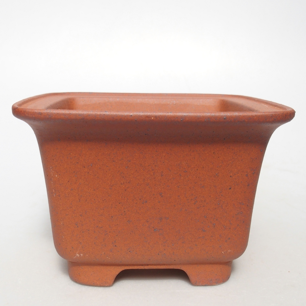 Schale 13,5 x 13,5 x 9 cm ziegelfarben