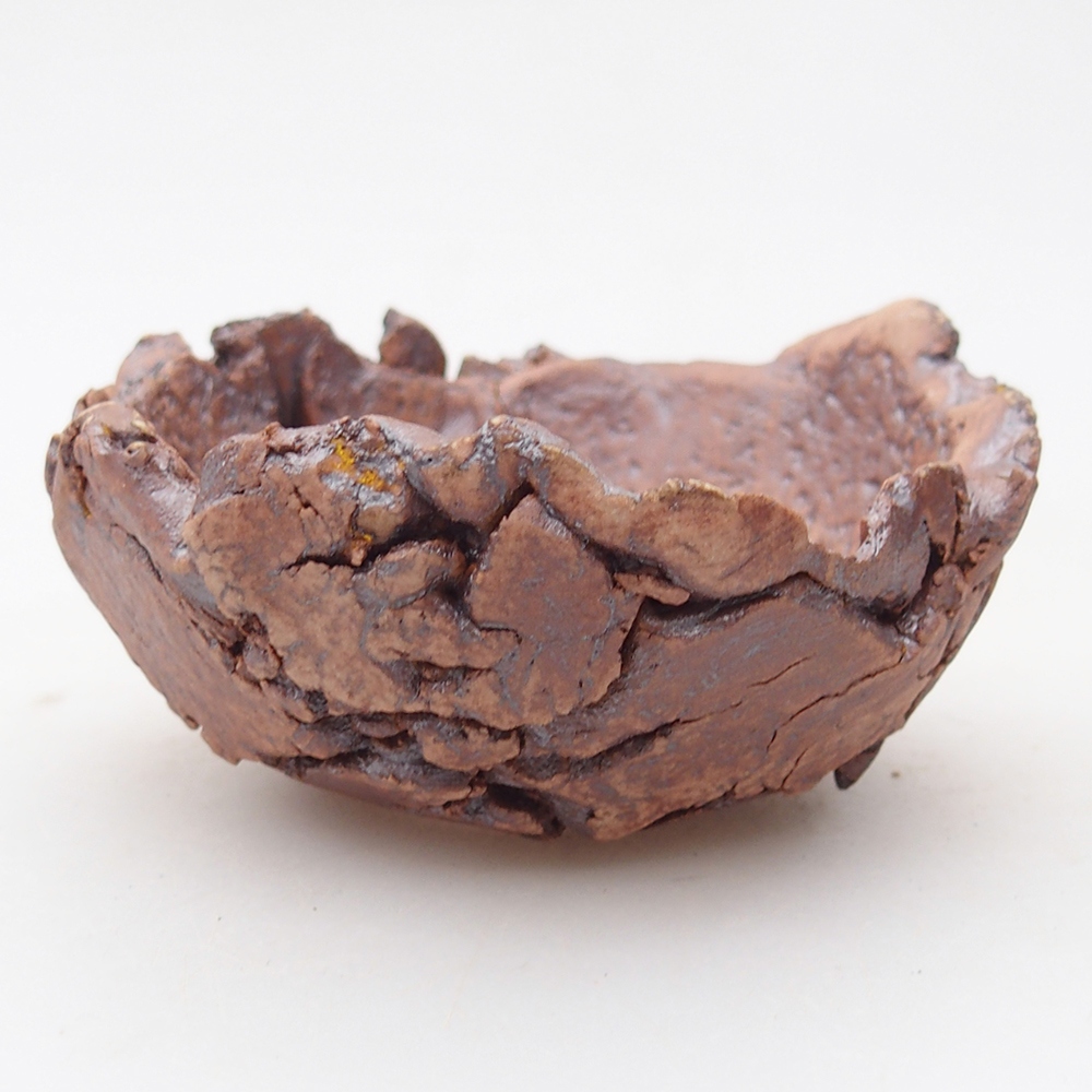 Keramikschale 9 x 8,5 x 4,5 cm , Farbe braun