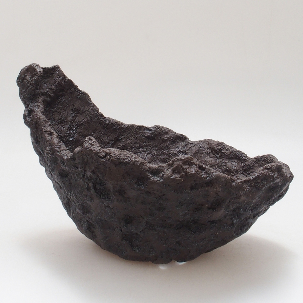 Keramikschale 18 x 14 x 14 cm, braun Farbe