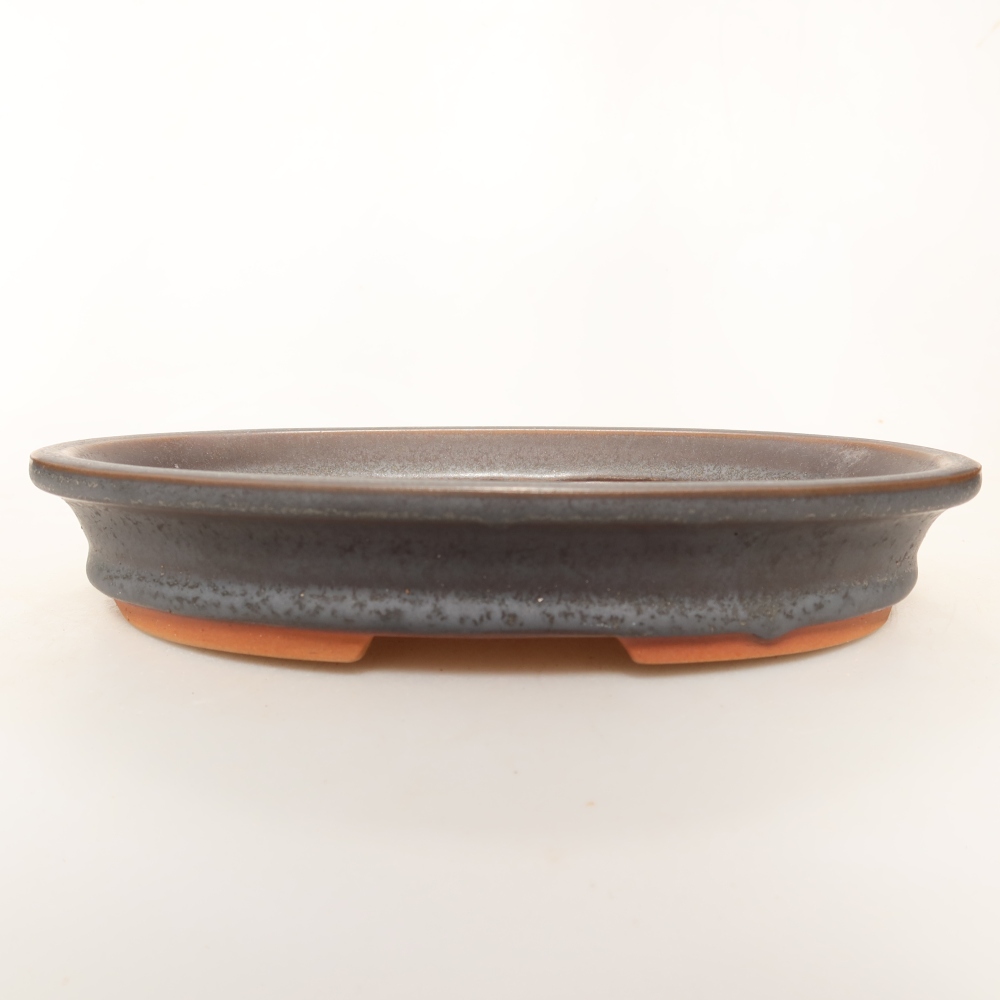 Keramikschale  21 x 15 x 4 cm, Farbe: Metallic