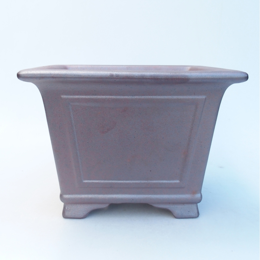 Schale 21,5 x 21,5 x 15,5 cm braun