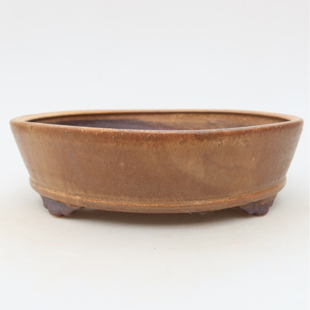 Bonsaischale aus Keramik 21,5 x 21,5 x 6 cm, rosa