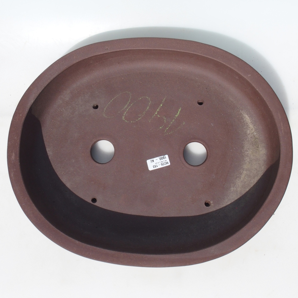 Bonsaischale 49 x 40 x 9 cm - braun