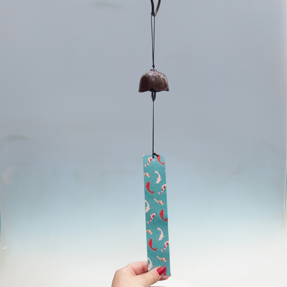 Metall-Windspiel, braun