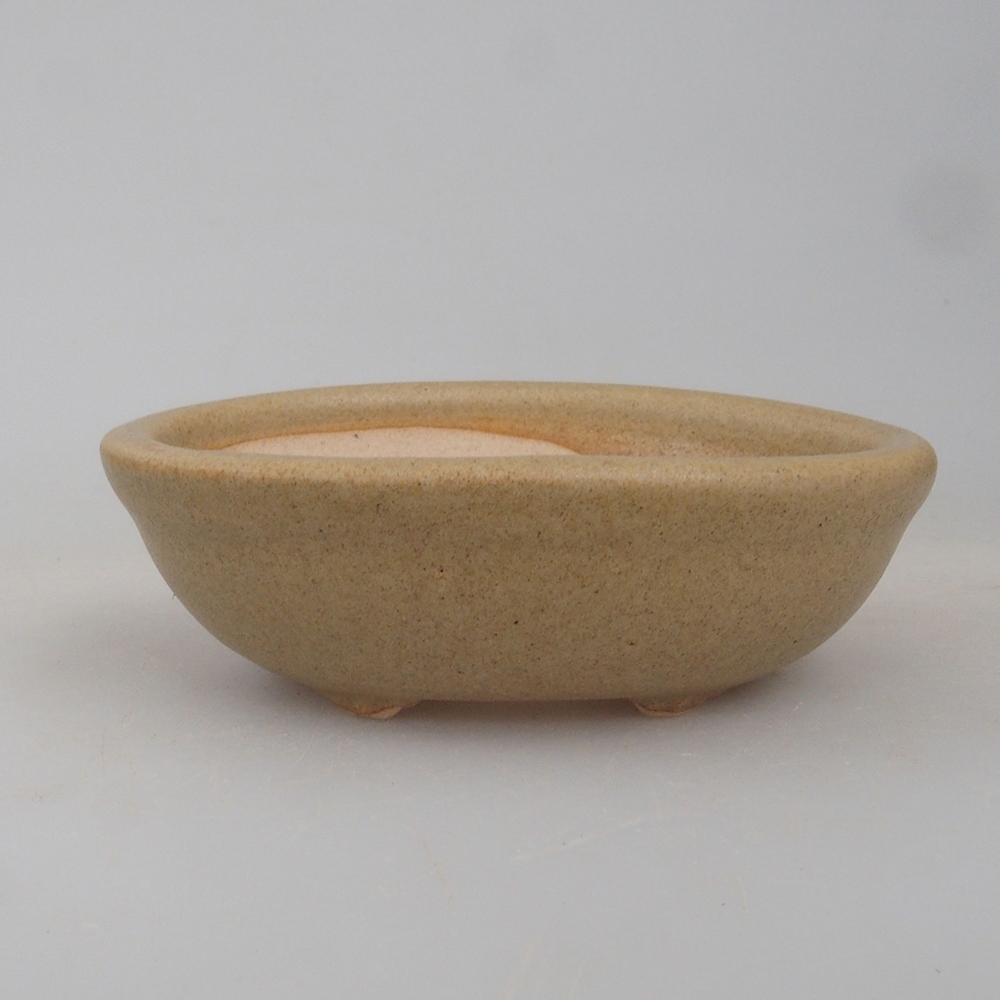 Mini-Bonsaischale 7 x 5 x 2  cm, Farbe braun