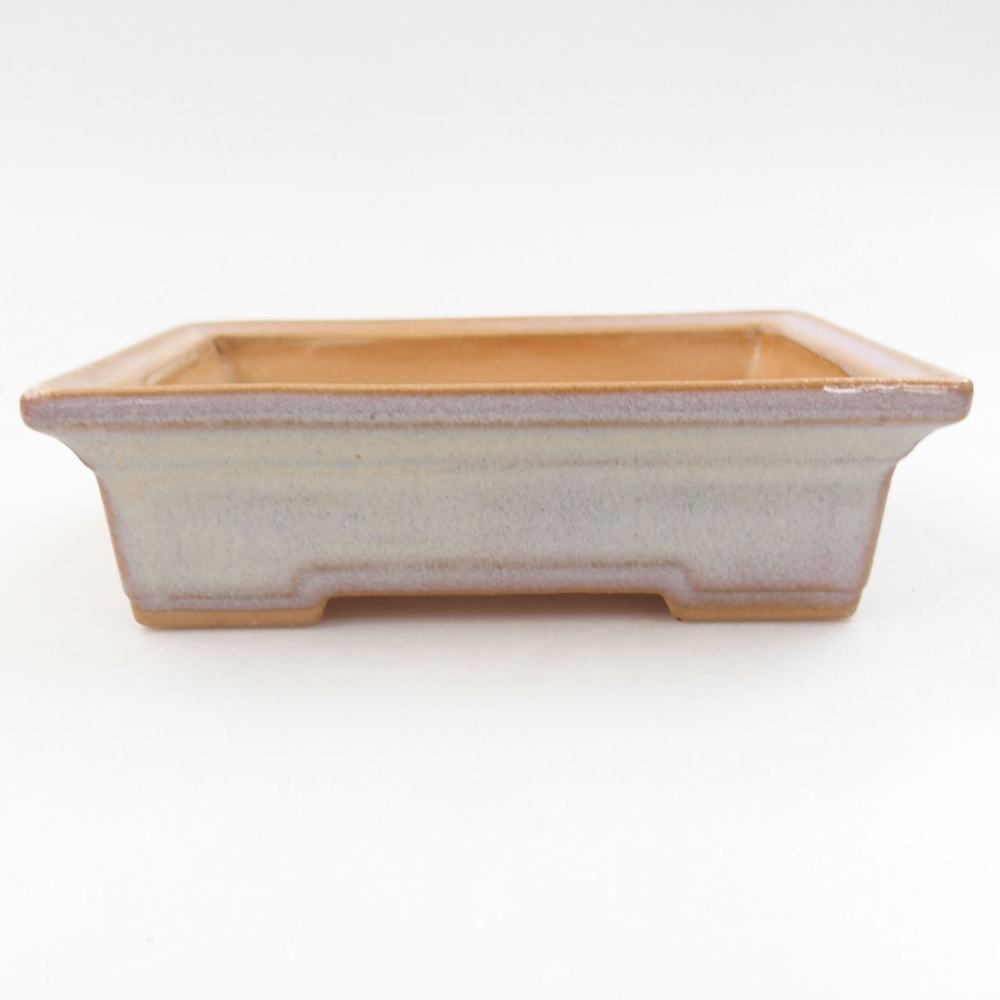 Keramik-Bonsaischale 13 x 10 x 4 cm, Farbe rosa