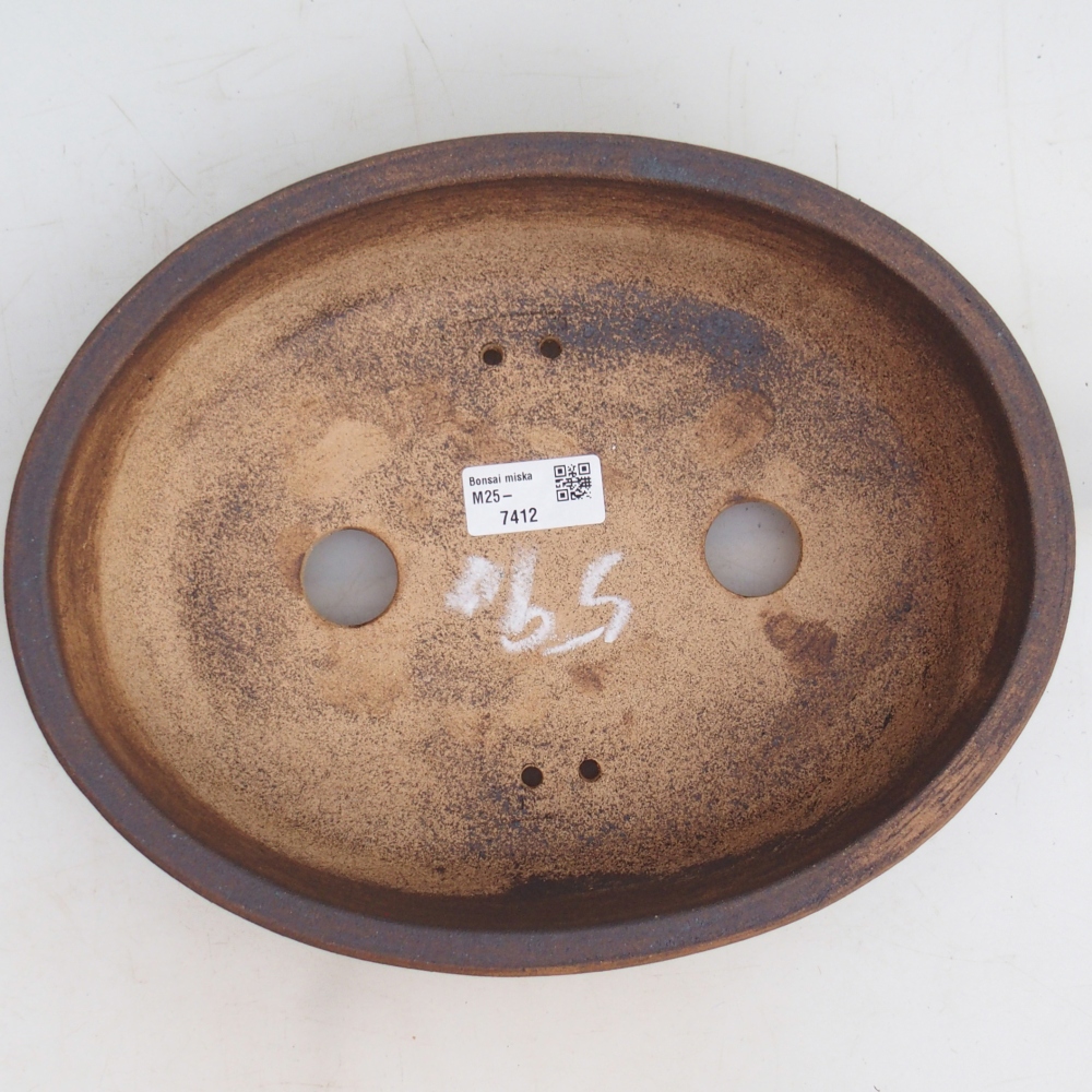 Bonsaischale 27,5 x 21,5 x 7,5 cm , Farbe braun