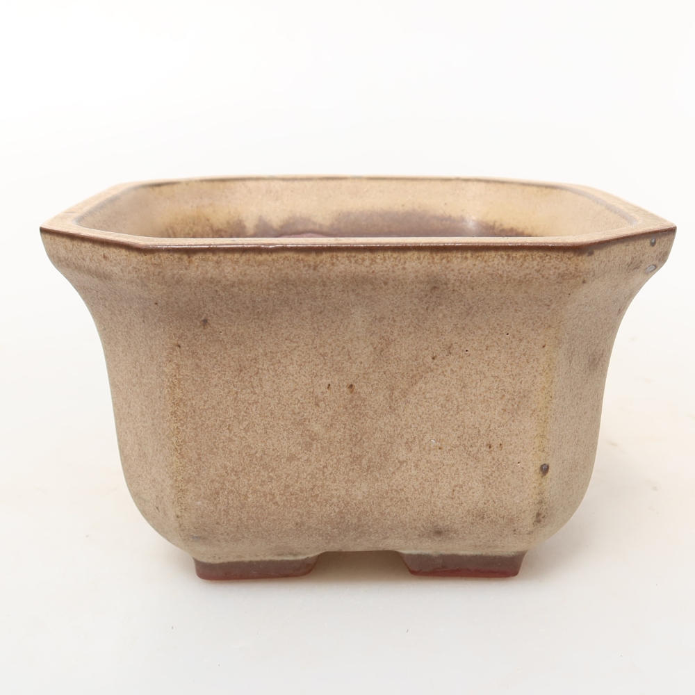 Keramikschale  11,5 x 11,5 x 7 cm, Farbe: Beige