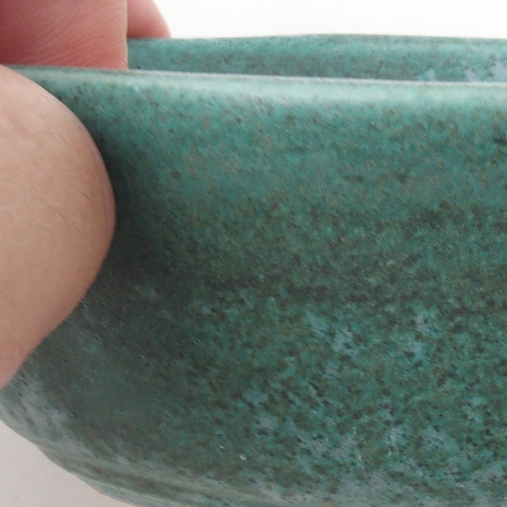 Bonsai-Schale H05 – 11 x 8 x 4 cm – grün