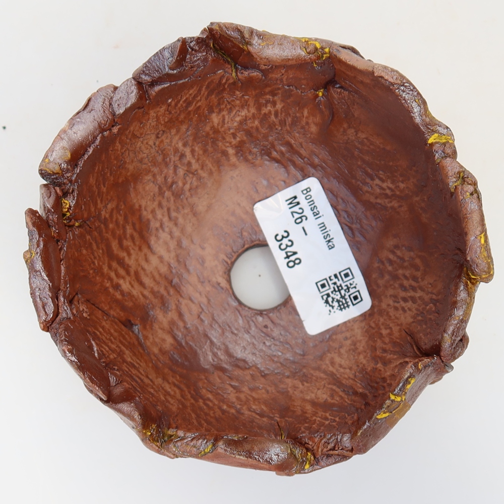 Keramikschale  10 x 10 x 7 cm, Farbe: gelb
