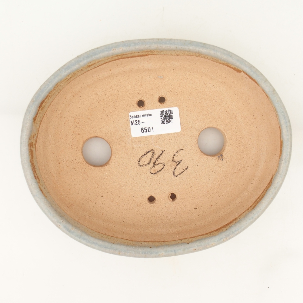 Bonsaischale 19,5 x 15,5 x 6 cm , Farbe blau