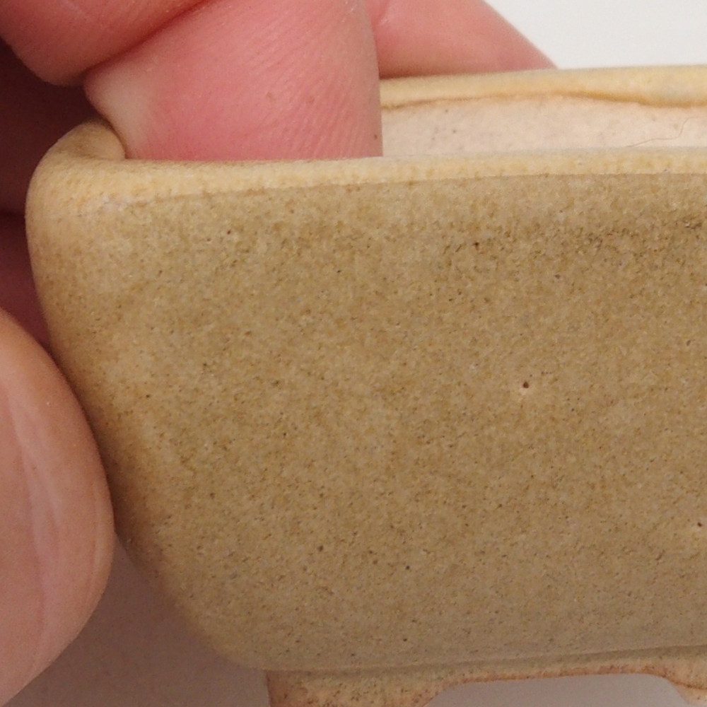 Mini-Bonsaischale 4,5 x 4,5 x 3  cm, Farbe braun