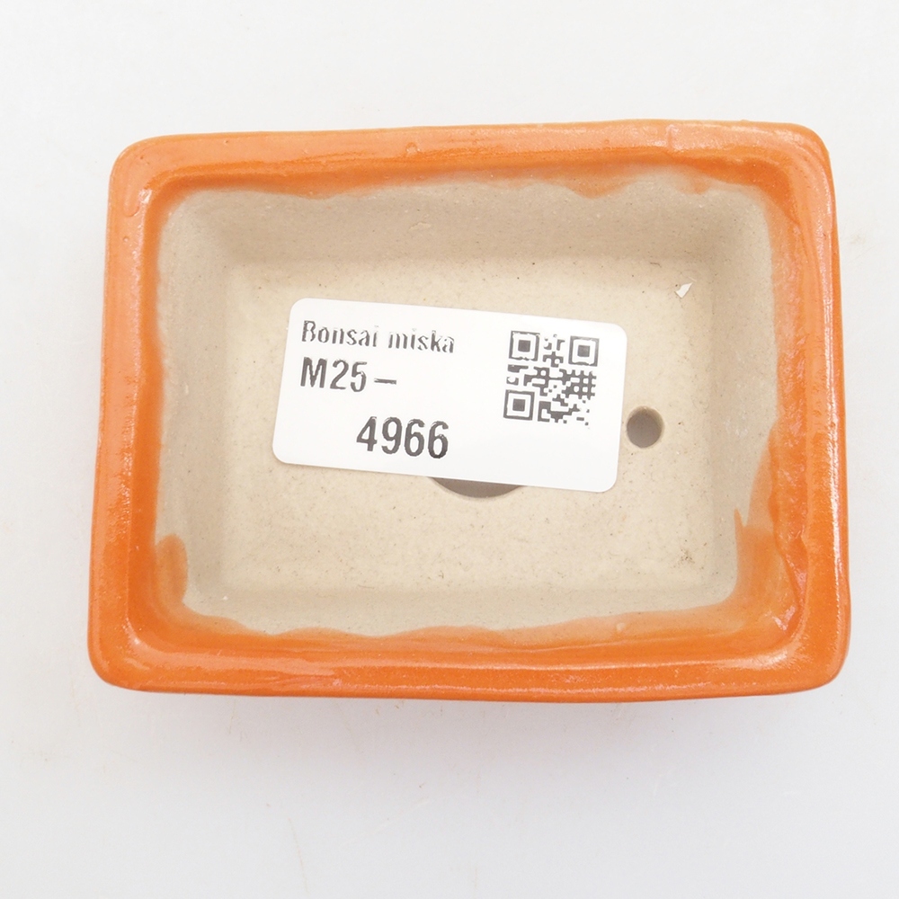 Mini aus Keramik, 7,5 x 6 x 2,5 cm, orange
