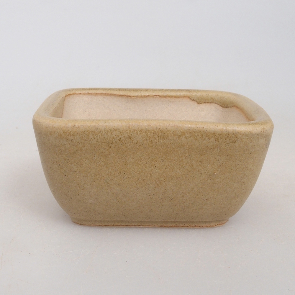 Mini-Bonsaischale 5,5 x 4,5 x 2,5  cm, Farbe braun