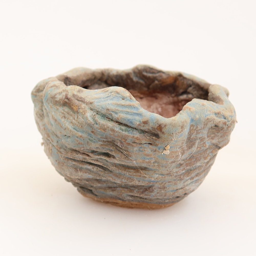 Keramikschale  5,5 x 5,5 x 4,5 cm, Farbe: Blau