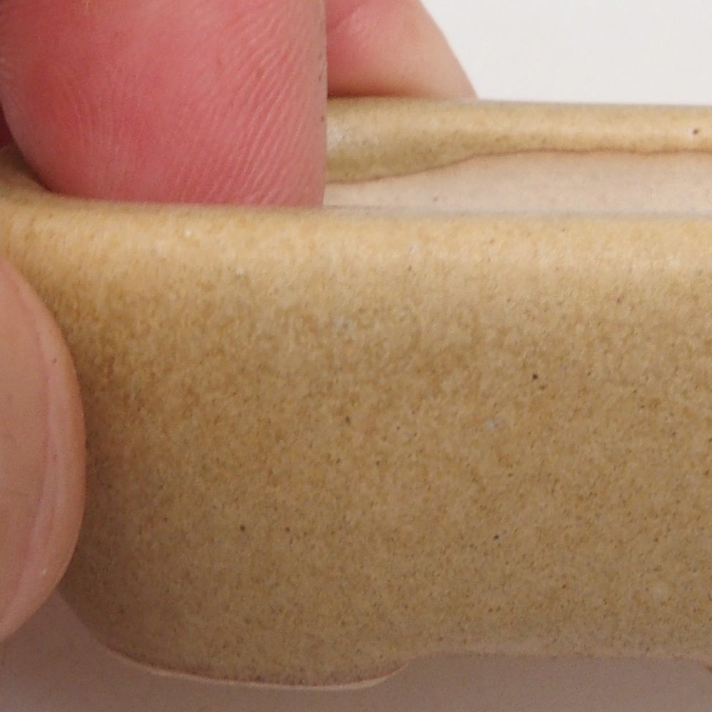 Mini-Bonsaischale 5,5 x 4 x 2  cm, Farbe braun