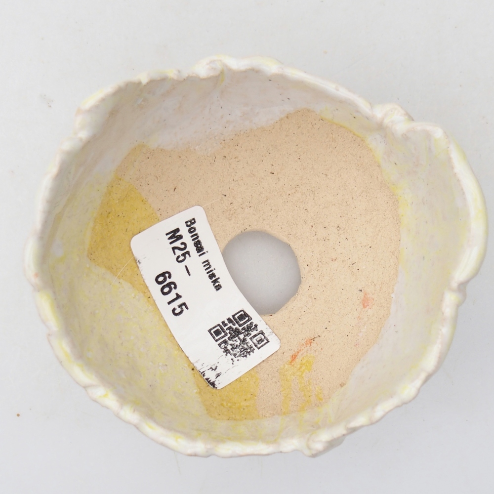 Keramikschale 8 x 8 x 5 cm , Farbe grün