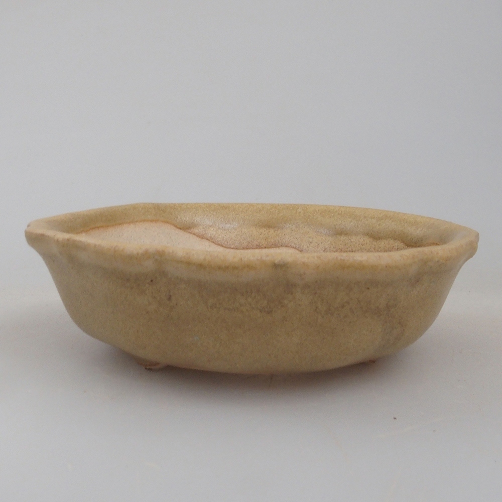 Mini-Bonsaischale 7 x 7 x 2  cm, Farbe braun