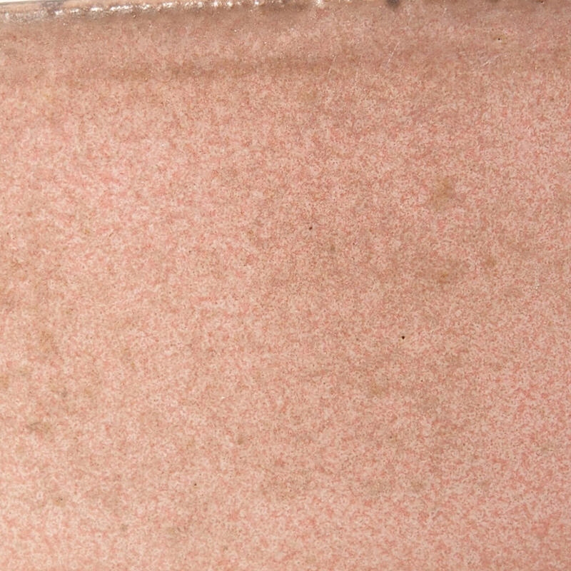 Keramik-Bonsaischale 10 x 8,5 x 4 cm, Farbe rosa