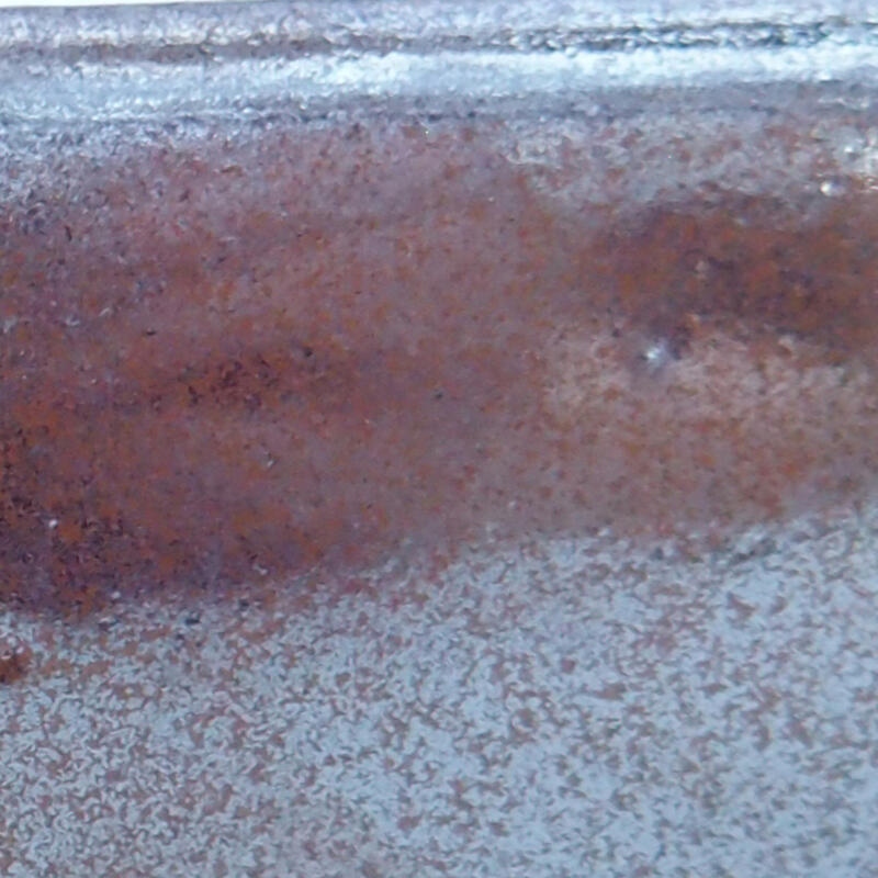 Keramik-Bonsaischale 15 x 12 x 4,5 cm, Farbe braun