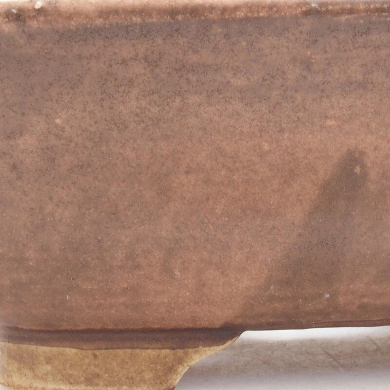 Keramik-Bonsaischale 15 x 13 x 5 cm, Farbe rosa