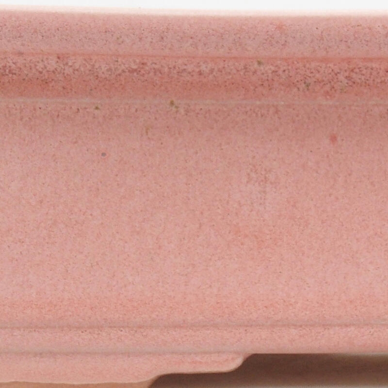Keramik-Bonsaischale 16 x 12 x 5,5 cm, Farbe rosa