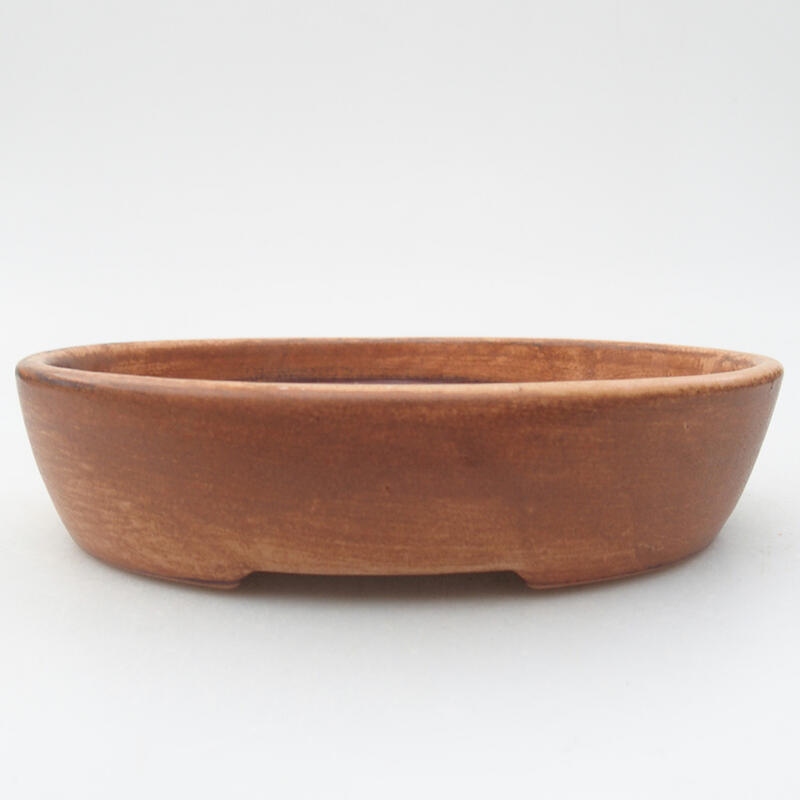 Bonsaischale aus Keramik 17,5 x 14 x 4 cm, Farbe rosa