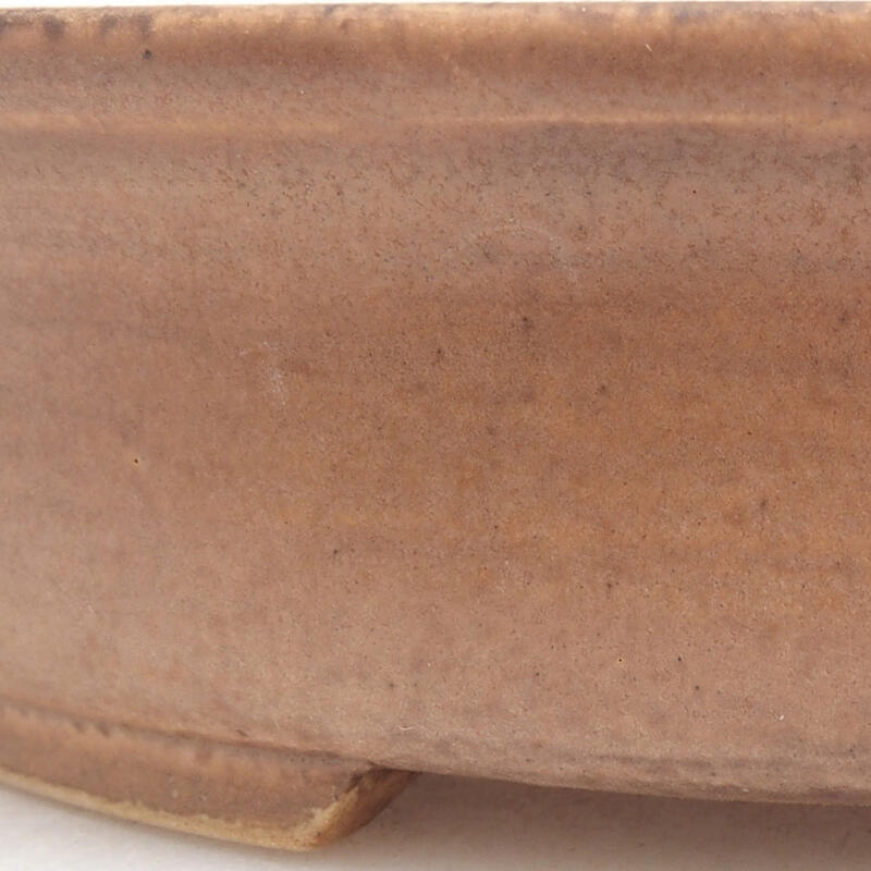 Keramik-Bonsaischale 17,5 x 16 x 4,5 cm, Farbe rosa