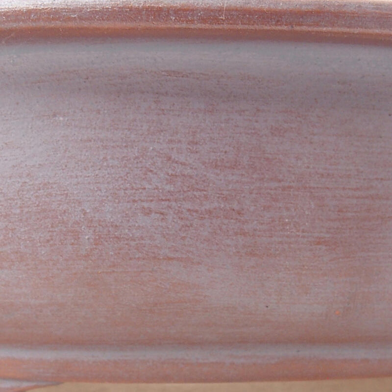 Keramik-Bonsaischale 18 x 15 x 6 cm, metallische Farbe