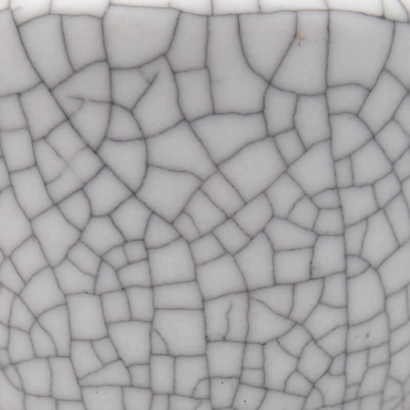 Keramik-Bonsaischale 3,5 x 3,5 x 2,5 cm, Raku-Farbe